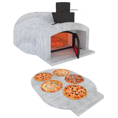 Immagine di FORNO REFRATTARIO GUSTO 80 SUPER MARSICAMIN
