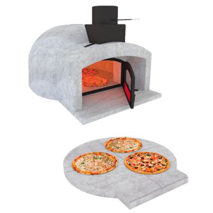 Immagine di FORNO REFRATTARIO GUSTO 80 MARSICAMIN