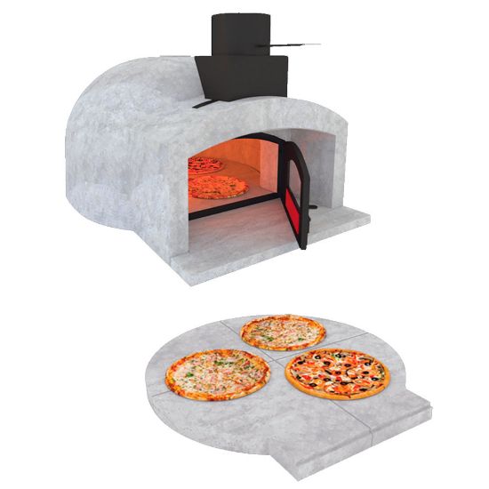 Immagine di FORNO REFRATTARIO GUSTO 80 MARSICAMIN