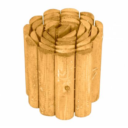 Immagine di STECCATO PER AIUOLA AUTOCLAVATO H20-L180 CM STELMET