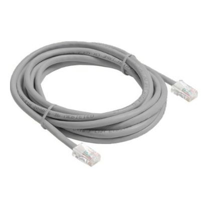Immagine di CAVO UTP RJ45 CATEGORIA 5 COLORE GRIGIO 5 MT ELECTRALINE