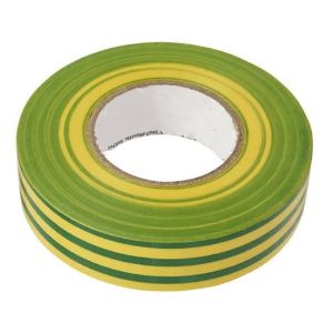 Immagine di NASTRO ISOLANTE 19 MM 25 MT GIALLO/VERDE 3M