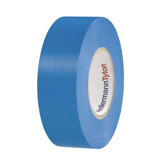 Immagine di NASTRO ISOLANTE PVC 19 MM 20MT BLU HELLERMANNTYTON