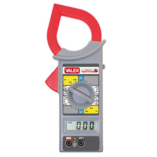 Immagine di PINZA AMPEROMETRICA CON TESTER DIGITALE VALEX