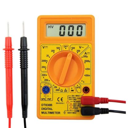 Immagine di TEST-MULTIMETRO DIGITALE ELETTRONICO 5 FUNZIONI ELECTRALINE