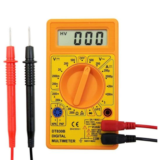 Immagine di TEST-MULTIMETRO DIGITALE ELETTRONICO 5 FUNZIONI ELECTRALINE