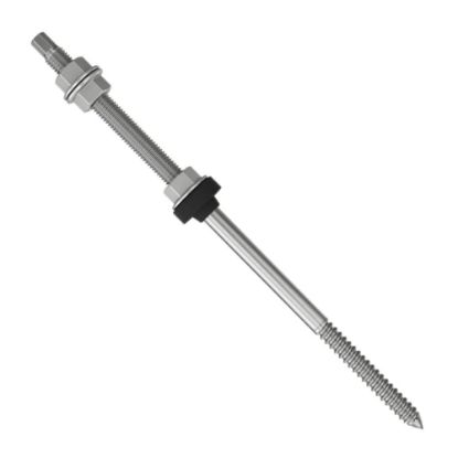 Immagine di VITE DOPPIO FILETTO INOX A2 M10x250 MM CONFEZIONE 25 PZ FISCHER