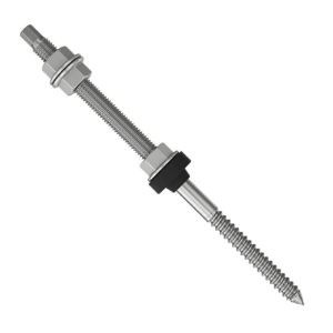 Immagine di VITE DOPPIO FILETTO INOX A2 M10x200 MM CONFEZIONE 25 PZ FISCHER