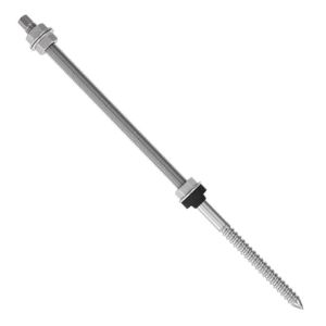 Immagine di VITE DOPPIO FILETTO INOX A2 M12x350 MM CONFEZIONE 25 PZ FISCHER