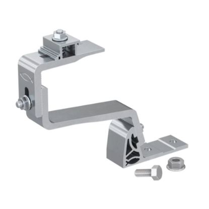 Immagine di GANCIO IN ALLUMINIO A DUE REGOLAZIONI PER TEGOLE E LISTELLI DI SPESSORE VARIABILE GTA 2 CONFEZIONE 10 PZ FISCHER