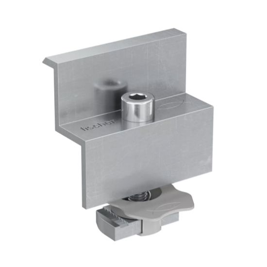 Immagine di MORSETTO PREASSEMBLATO FINALE PER MODULI FOTOVOLTAICI PMF 30 CONFEZIONE 10 PZ FISCHER