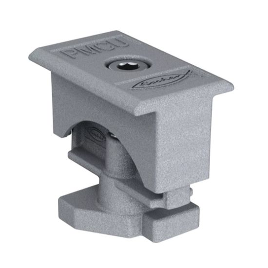 Immagine di MORSETTO CENTRALE UNIVERSALE PREASSEMBLATO PER MODULI FOTOVOLTAICI PMCU CONFEZIONE 10 PZ FISCHER