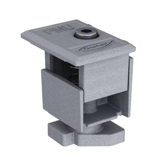 Immagine di MORSETTO FINALE UNIVERSALE PREASSEMBLATO PER MODULI FOTOVOLTAICI PMU CONFEZIONE 10 PZ FISCHER