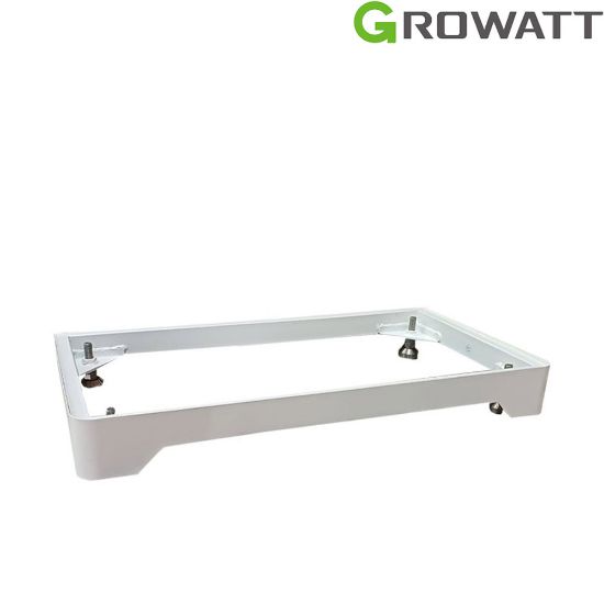 Immagine di BASE DI APPOGGIO PER BATTERIA MODELLO AXE50LC1 CON CAVO DI COLLEGAMENTO A INVERTER GROWATT