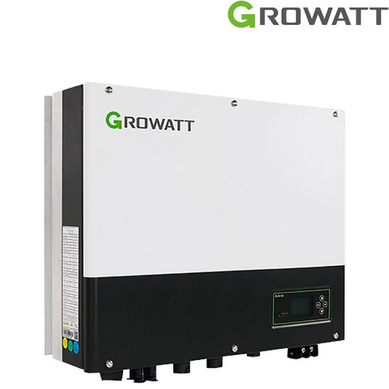 Immagine di INVERTER SERIE SPH TLBLUP IBRIDO 4,6 KWP MONOFASE - 2 MPPT SEZIONATORE DC INCLUSO - USCITA EPS INCLUSA - CONNETTORI H4 INCLUSI GROWATT.