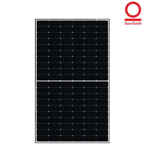 Immagine di MODULO FOTOVOLTAICO MOD. DXM8-72H 550W MONOCRISTALLINO 144 CELLE HALF CUT PERC M8, CORNICE NERA MM H 2278 x L 1134 x SP.35 SUN-EARTH