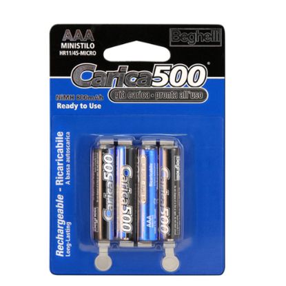 Immagine di BATTERIE RICARICABILI AAA 800 MAH 4PZ BLISTER BEGHELLI