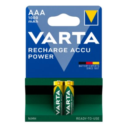 Immagine di PILA MINISTILO AAA 1,5V RECHARGE ACCU POWER 1.000 MAH CONFEZIONE 2 PZ VARTA