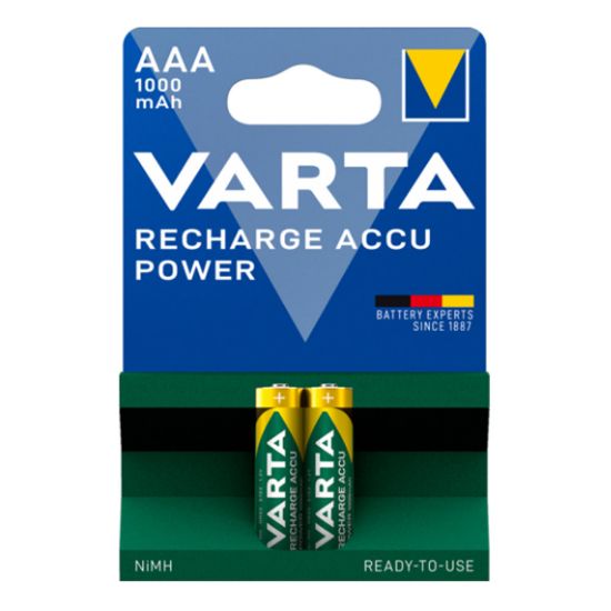 Immagine di PILA MINISTILO AAA 1,5V RECHARGE ACCU POWER 1.000 MAH CONFEZIONE 2 PZ VARTA