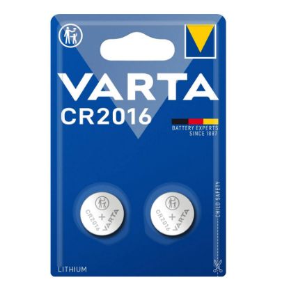 Immagine di MICROPILA CR 2016 3V LITIO CONFEZIONE 2 PZ VARTA