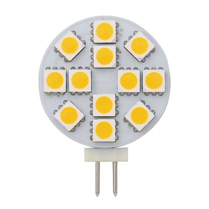 Immagine di LAMPADINA CIRCOLARE LED PROFILO PIATTO 2W 12V 4K ECOLED G4 ROUND BEGHELLI