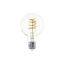 Immagine di LM_LED_E27 - DIFFUSORE IN VETRO - FINITURA CERAMICA L.126 MM Ø 80 MM EGLO