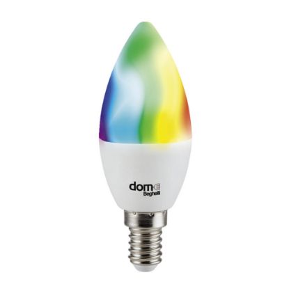 Immagine di LAMPADINA A OLIVA WIFI 5W ATTACCO E14 RGB-W DYNAMIC BEGHELLI