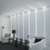 Immagine di PROFILO PORTA STRISCE LED IN ALLUMINIO INCASSO BIANCO BARRA 2 METRI CENTURY