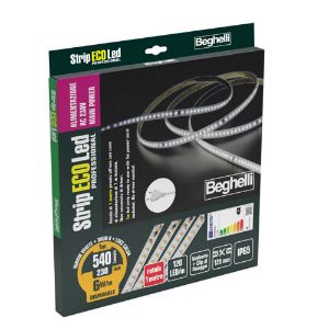 Immagine di STRIP LED AC230V 6W IP65 3K LUNGHEZZA 1 MT BEGHELLI