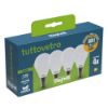 Immagine di LAMPADINA LED TUTTOVETRO OPALINO A SFERA 5W 3K ATTACCO E14 CONFEZIONE 4 PZ BEGHELLI