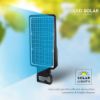 Immagine di PROIETTORE STRADALE LED SMD 40W 120LM/W CON PANNELLO SOLARE, SENSORE PIR E TELECOMANDO, COLORE NERO 6400K IP65 VT-ST42 V-TAC