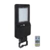 Immagine di PROIETTORE STRADALE LED SMD 40W 120LM/W CON PANNELLO SOLARE, SENSORE PIR E TELECOMANDO, COLORE NERO 4000K IP65 VT-ST42 V-TAC