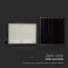 Immagine di PROIETTORE LED CON TELECOMANDO E PANNELLO SOLARE 30W COLORE NERO 6400K IP65 VT-240W-B V-TAC