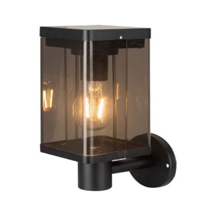 Immagine di LAMPADA LED DA MURO SOLARE 2.5W CON SENSORE DI MOVIMENTO COLORE NERO 260x120x185 MM 3000K IP44 VT-1136 V-TAC