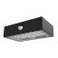 Immagine di LAMPADA LED DA MURO SOLARE 3W CORPO NERO 137.6x90.4x35.4 MM CON SENSORE DI MOVIMENTO E SELETTORE 3000 O 4000K IP65 VT-403 V-TAC