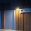 Immagine di LAMPADA LED DA MURO SOLARE 3W CORPO NERO 137.6x90.4x35.4 MM CON SENSORE DI MOVIMENTO E SELETTORE 3000 O 4000K IP65 VT-403 V-TAC