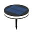 Immagine di LAMPADA LED DA TERRA A PICCHETTO SOLARE 2W COLORE NERO DIAMETRO 155MM ALTEZZA 200MM 3000K IP44 VT-1146 V-TAC
