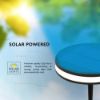 Immagine di LAMPADA LED DA TERRA A PICCHETTO SOLARE 2W COLORE NERO DIAMETRO 155MM ALTEZZA 200MM 3000K IP44 VT-1146 V-TAC