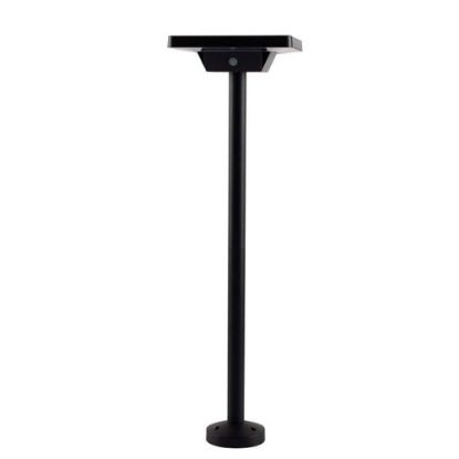 Immagine di LAMPIONCINO LED DA TERRA SOLARE 2W CON SENSORE CREPUSCOLARE 155x200 MM COLORE NERO ALTEZZA 720 MM CON PICCHETTO,ALTEZZA 560 MM CON BASETTA SELETTORE 3000K,4000K O 6400K IP65 VT-1146 V-TAC
