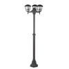 Immagine di LAMPIONE LED 3 LUCI H 200CM CENTURY