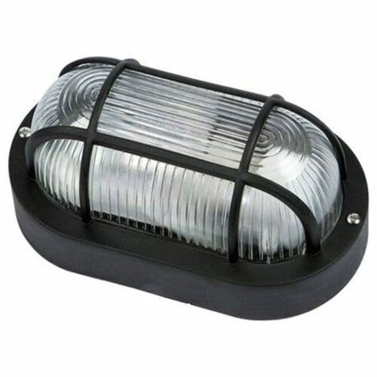 Immagine di PLAFONIERA A TARTARUGA OVALE 25W NERA F.A.E.G.