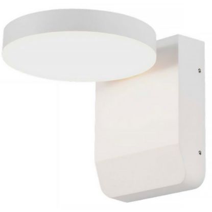 Immagine di APPLIQUE A MURO DA ESTERNO ROTONDA 17W 150LM/W COLORE BIANCO 3000K IP65 VT-11020-RD-W V-TAC
