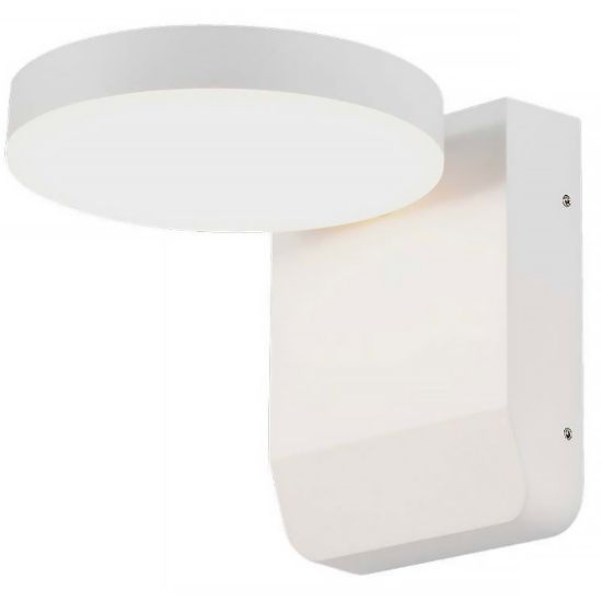 Immagine di APPLIQUE A MURO DA ESTERNO ROTONDA 17W 150LM/W COLORE BIANCO 3000K IP65 VT-11020-RD-W V-TAC