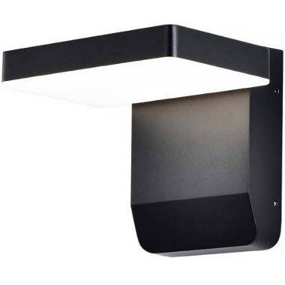 Immagine di APPLIQUE A MURO DA ESTERNO QUADRATA 17W 150LM/W COLORE NERO 3000K IP65 VT-11020-SQ-B V-TAC