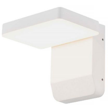 Immagine di APPLIQUE A MURO DA ESTERNO QUADRATA 17W 150LM/W COLORE BIANCO 3000K IP65 VT-11020-SQ-W V-TAC