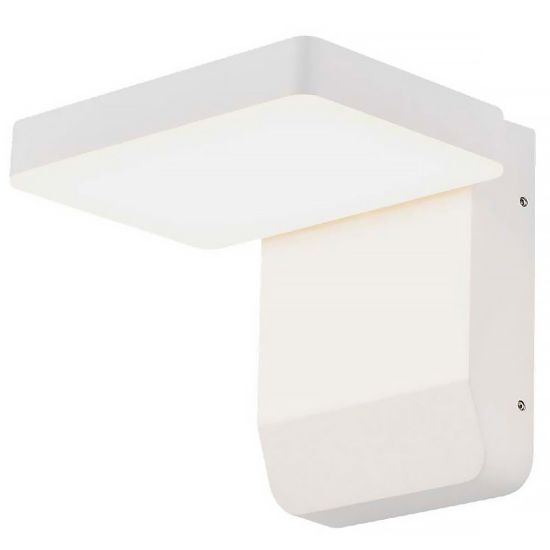 Immagine di APPLIQUE A MURO DA ESTERNO QUADRATA 17W 150LM/W COLORE BIANCO 3000K IP65 VT-11020-SQ-W V-TAC