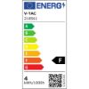 Immagine di APPLIQUE A MURO DA ESTERNI RETTANGOLARE 4W COLORE NERO 3000K IP65 VT-844-B-N V-TAC