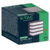 Immagine di APPLIQUE A MURO DA ESTERNI A LANTERNA 8W MODERNA COLORE MARRONE 3000K IP65 VT-732-B V-TAC