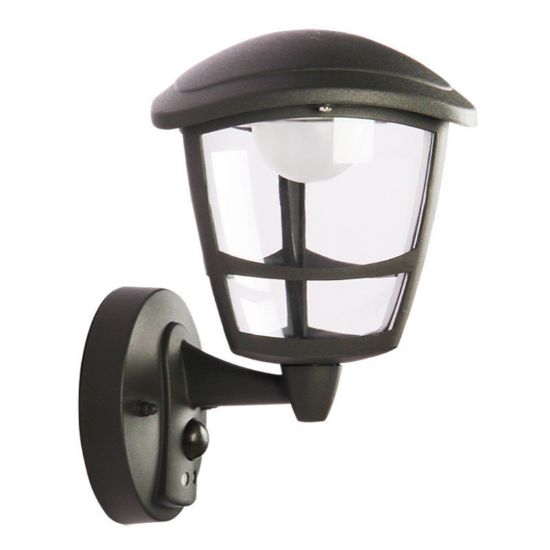 Immagine di APPLIQUE A MURO DA ESTERNI ASCENDENTE CON SENSORE LED 10W CENTURY