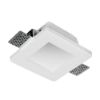 Immagine di SUPPORTO INCASSO DOWNLIGHT PER CARTONGESSO GESSO VETRO 120x120 H 62 MM BIANCO CENTURY